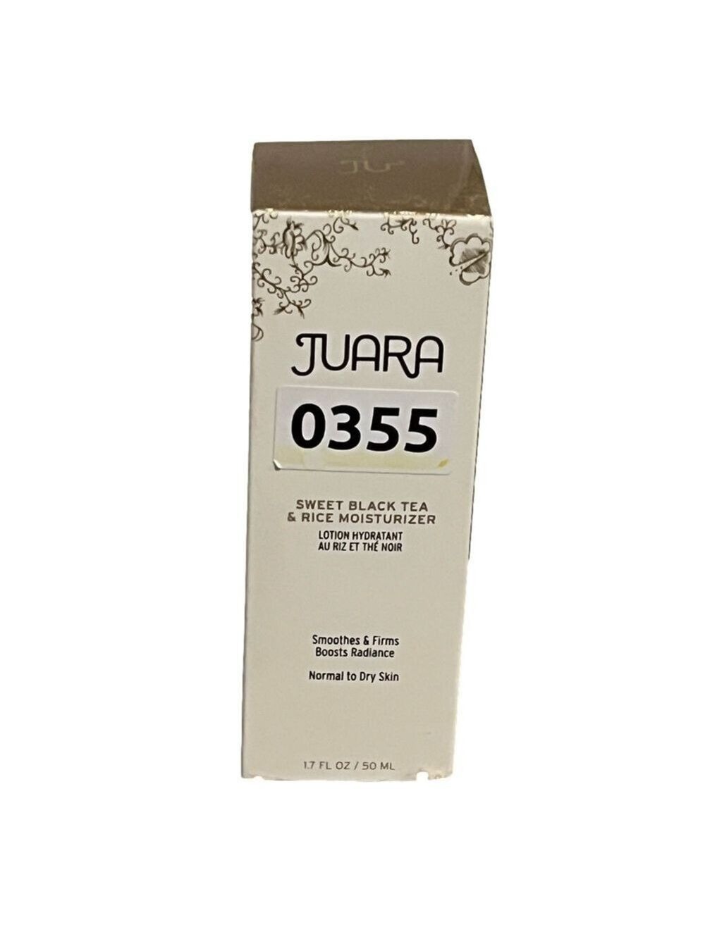 JUSRA SWEET BLACK TEA AND RICE MOISTURIZER